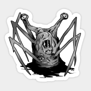 Spider Head Sticker